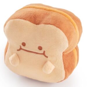 หมอนขนมปังแซนวิช สีครีม